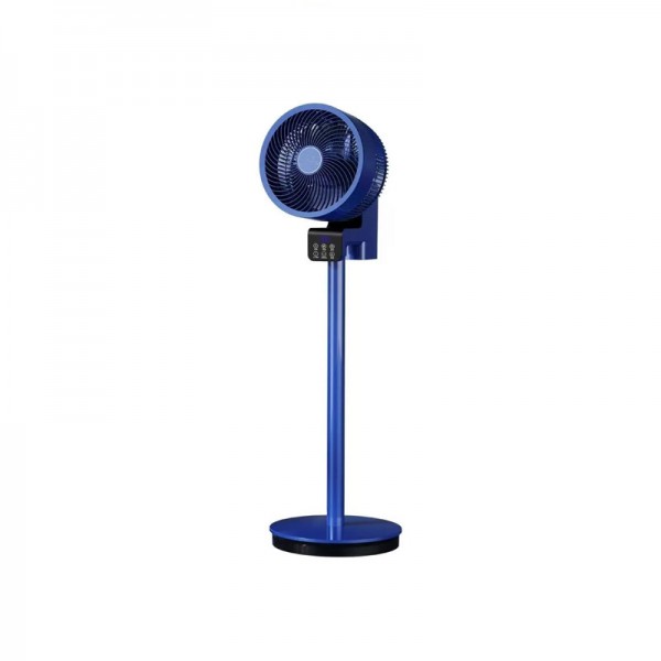 Fashionable blue main style floor fan